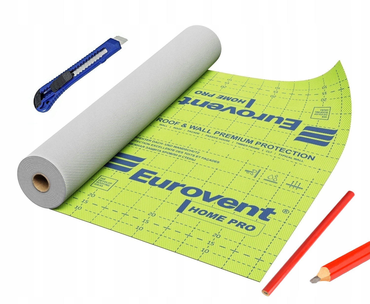Eurovent izolačná fólia 50 x 1,5 x 0,5 mm 135 g/m²